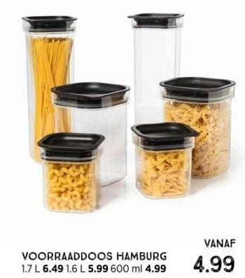 Promoties Voorraaddoos hamburg - Huismerk - Xenos - Geldig van 14/01/2024 tot 10/02/2024 bij Xenos