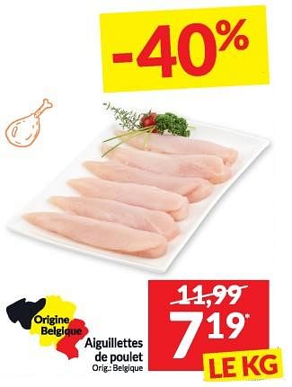 Promotions Aiguillettes de poulet - Produit maison - Intermarche - Valide de 16/01/2024 à 21/01/2024 chez Intermarche
