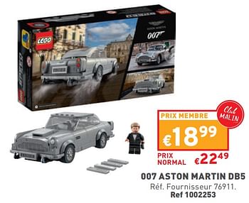 Promotions 007 aston martin db5 - Lego - Valide de 17/01/2024 à 31/01/2024 chez Trafic