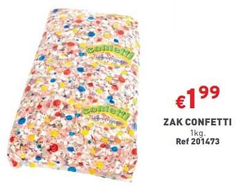 Promoties Zak confetti - Huismerk - Trafic  - Geldig van 24/01/2024 tot 29/01/2024 bij Trafic