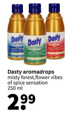 Promoties Dasty aromadrops - Dasty - Geldig van 15/01/2024 tot 28/01/2024 bij Wibra