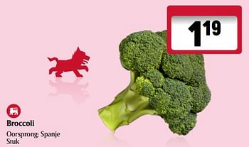 Promoties Broccoli - Huismerk - Delhaize - Geldig van 18/01/2024 tot 24/01/2024 bij Delhaize