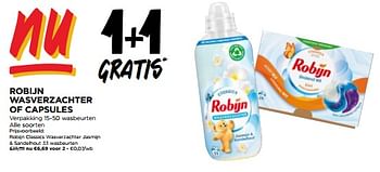 Promoties Robijn classics wasverzachter jasmijn + sandelhout - Robijn - Geldig van 17/01/2024 tot 23/01/2024 bij Jumbo