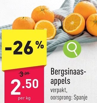 Promoties Bergsinaasappels - Huismerk - Aldi - Geldig van 15/01/2024 tot 20/01/2024 bij Aldi