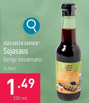 Promoties Sojasaus - Asia Green Garden - Geldig van 17/01/2024 tot 20/01/2024 bij Aldi