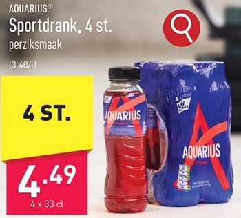 Promoties Sportdrank - Aquarius - Geldig van 19/01/2024 tot 20/01/2024 bij Aldi