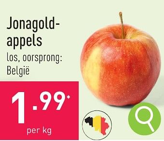 Promoties Jonagoldappels - Huismerk - Aldi - Geldig van 22/01/2024 tot 27/01/2024 bij Aldi