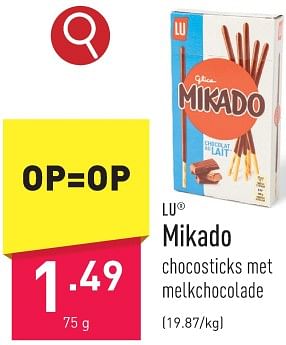 Promoties Mikado - Lu - Geldig van 22/01/2024 tot 27/01/2024 bij Aldi