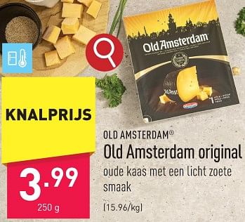 Promoties Old amsterdam original - Old Amsterdam - Geldig van 22/01/2024 tot 27/01/2024 bij Aldi