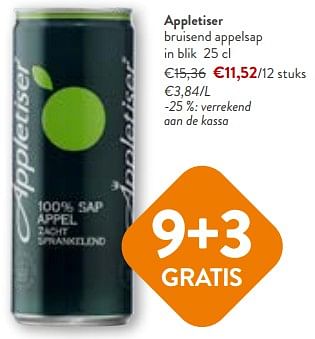 Promoties Appletiser bruisend appelsap - Appletiser - Geldig van 17/01/2024 tot 30/01/2024 bij OKay