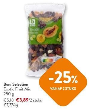 Promoties Boni selection exotic fruit mix - Boni - Geldig van 17/01/2024 tot 30/01/2024 bij OKay