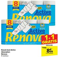 Papier Toilette Renova chez Carrefour (18/01 – 31