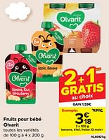Blédina Briques blédidej blédina - En promotion chez Auchan Ronq