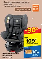 Migo Siège-auto pivotant one 360 - En promotion chez Carrefour