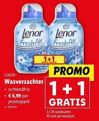 Promoties Wasverzachter - Lenor - Geldig van 24/01/2024 tot 30/01/2024 bij Lidl