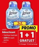 Promo ADOUCISSANT LENOR FRESH AIR chez E.Leclerc Express