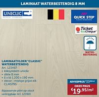 Laminaatvloer classic waterbestendig-Huismerk - Zelfbouwmarkt