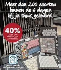 Mozaiek 40% lager dan aanbevolen adviesprijs-Huismerk - Zelfbouwmarkt