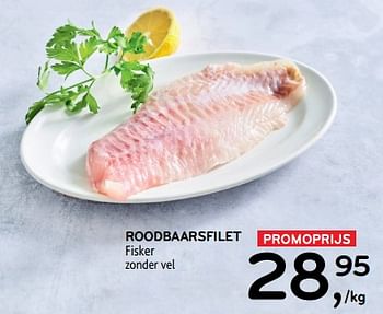 Promotions Roodbaarsfilet fisker - Fisker - Valide de 17/01/2024 à 30/01/2024 chez Alvo