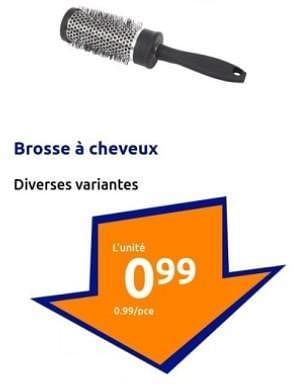 Promoties Brosse à cheveux - Huismerk - Action - Geldig van 17/01/2024 tot 23/01/2024 bij Action