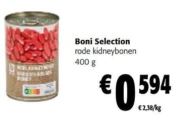 Promoties Boni selection rode kidneybonen - Boni - Geldig van 17/01/2024 tot 30/01/2024 bij Colruyt
