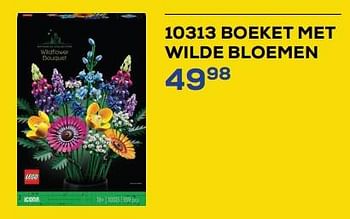 Promoties 10313 boeket met wilde bloemen - Lego - Geldig van 18/01/2024 tot 15/02/2024 bij Supra Bazar