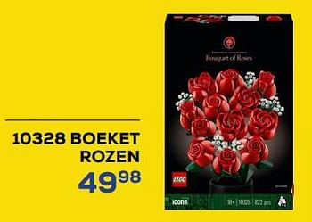 Promoties 10328 boeket rozen - Lego - Geldig van 18/01/2024 tot 15/02/2024 bij Supra Bazar