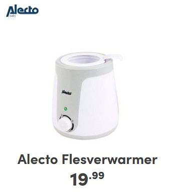 Promoties Alecto flesverwarmer - Alecto - Geldig van 21/01/2024 tot 27/01/2024 bij Baby & Tiener Megastore