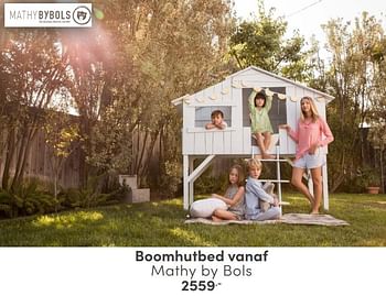 Promoties Boomhutbed mathy by bols - Mathy by Bols - Geldig van 21/01/2024 tot 03/02/2024 bij Baby & Tiener Megastore