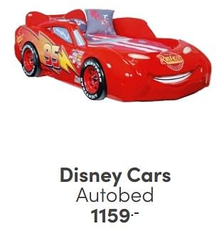 Promoties Disney cars autobed - Disney - Geldig van 21/01/2024 tot 03/02/2024 bij Baby & Tiener Megastore