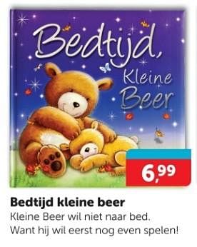Promoties Bedtijd kleine beer - Huismerk - Boekenvoordeel - Geldig van 20/01/2024 tot 28/01/2024 bij BoekenVoordeel