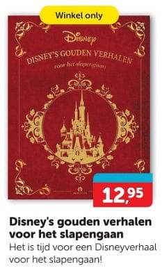 Promoties Disney`s gouden verhalen voor het slapengaan - Huismerk - Boekenvoordeel - Geldig van 20/01/2024 tot 28/01/2024 bij BoekenVoordeel