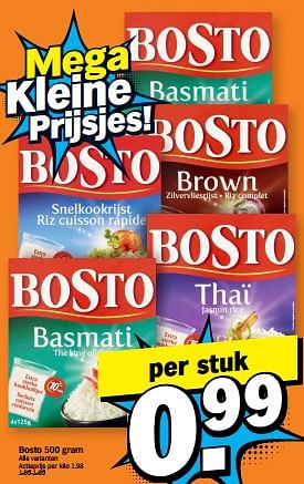 Promoties Bosto - Bosto - Geldig van 22/01/2024 tot 28/01/2024 bij Albert Heijn