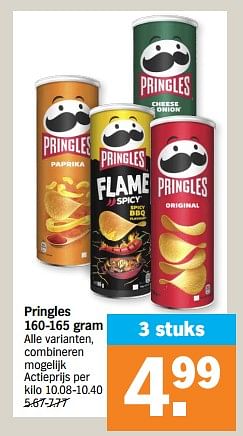 Promoties Pringles - Pringles - Geldig van 22/01/2024 tot 28/01/2024 bij Albert Heijn