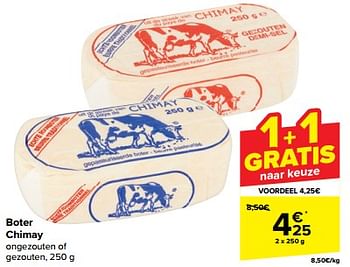 Promoties Boter chimay - Chimay - Geldig van 24/01/2024 tot 30/01/2024 bij Carrefour