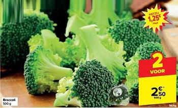Promoties Broccoli - Huismerk - Carrefour  - Geldig van 24/01/2024 tot 30/01/2024 bij Carrefour