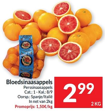 Promoties Bloedsinaasappels - Huismerk - Intermarche - Geldig van 23/01/2024 tot 28/01/2024 bij Intermarche