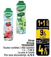 Teisseire - Sirop menthe - Supermarchés Match
