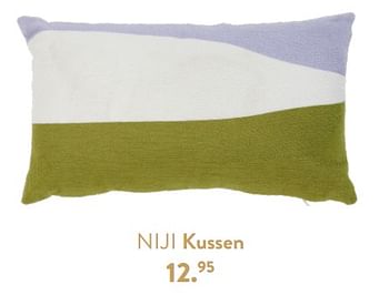 Promoties Niji kussen - Huismerk - Casa - Geldig van 18/01/2024 tot 07/02/2024 bij Casa