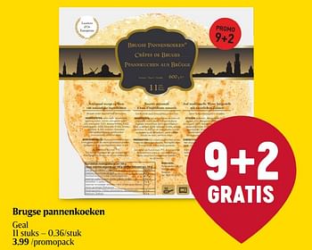 Promoties Brugse pannenkoeken geal - Geal - Geldig van 25/01/2024 tot 31/01/2024 bij Delhaize