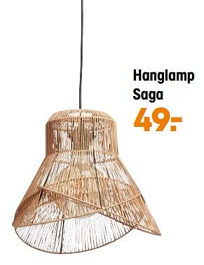 Promoties Hanglamp saga - Huismerk - Kwantum - Geldig van 25/01/2024 tot 28/01/2024 bij Kwantum