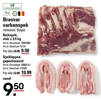 Promoties Brasvar varkenspek - Kaldenberg - Geldig van 25/01/2024 tot 19/02/2024 bij Sligro