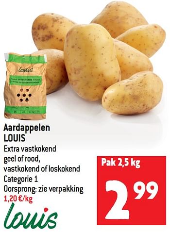 Promoties Aardappelen louis - Louis - Geldig van 24/01/2024 tot 30/01/2024 bij Match