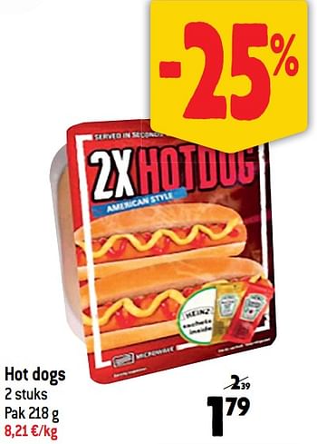 Promoties Hot dogs - Huismerk - Match - Geldig van 24/01/2024 tot 30/01/2024 bij Match