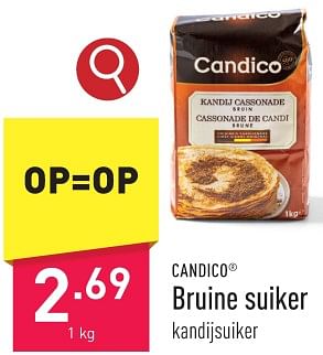 Promoties Bruine suiker - Candico - Geldig van 29/01/2024 tot 03/02/2024 bij Aldi