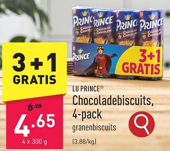 Promoties Chocoladebiscuits - Lu - Geldig van 29/01/2024 tot 03/02/2024 bij Aldi
