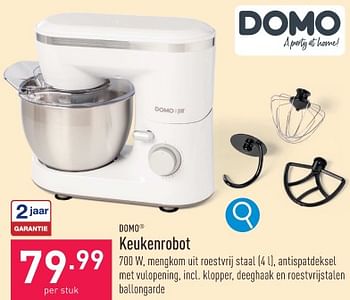 Promoties Domo keukenrobot - Domo elektro - Geldig van 29/01/2024 tot 03/02/2024 bij Aldi