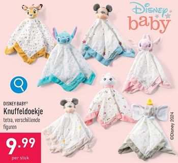 Promoties Knuffeldoekje - Disney Baby - Geldig van 29/01/2024 tot 03/02/2024 bij Aldi