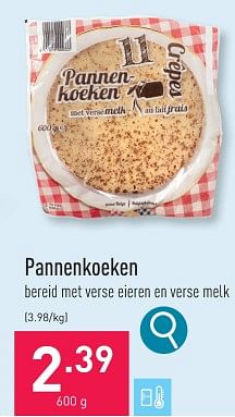 Promoties Pannenkoeken - Huismerk - Aldi - Geldig van 29/01/2024 tot 03/02/2024 bij Aldi