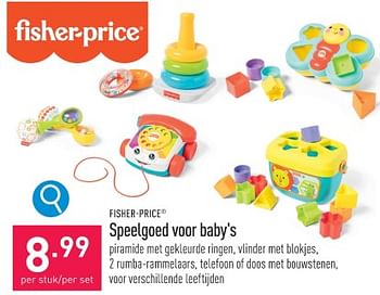 Promoties Speelgoed voor baby`s - Fisher-Price - Geldig van 29/01/2024 tot 03/02/2024 bij Aldi